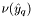 $\nu(\hat y_q)$