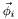 $\vec \phi_i$