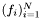 $(f_i)_{i=1}^N$