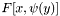 $F[x, \psi(y)]$