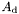 $A_{\textrm{d}}$